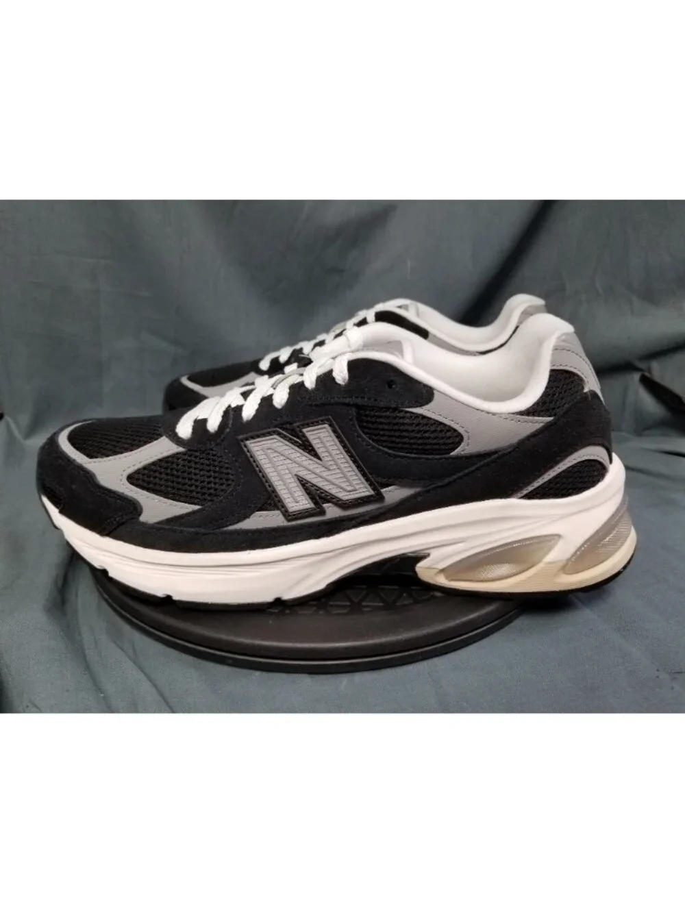 New Balance 2010 Lace Black Grey Sneakers P201062E Kid's Size 13.5 NEW NO BOX!